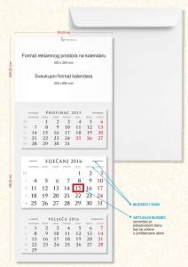 Web slika trodjelnog kalendara 2016_cijena na jednom kalendaru